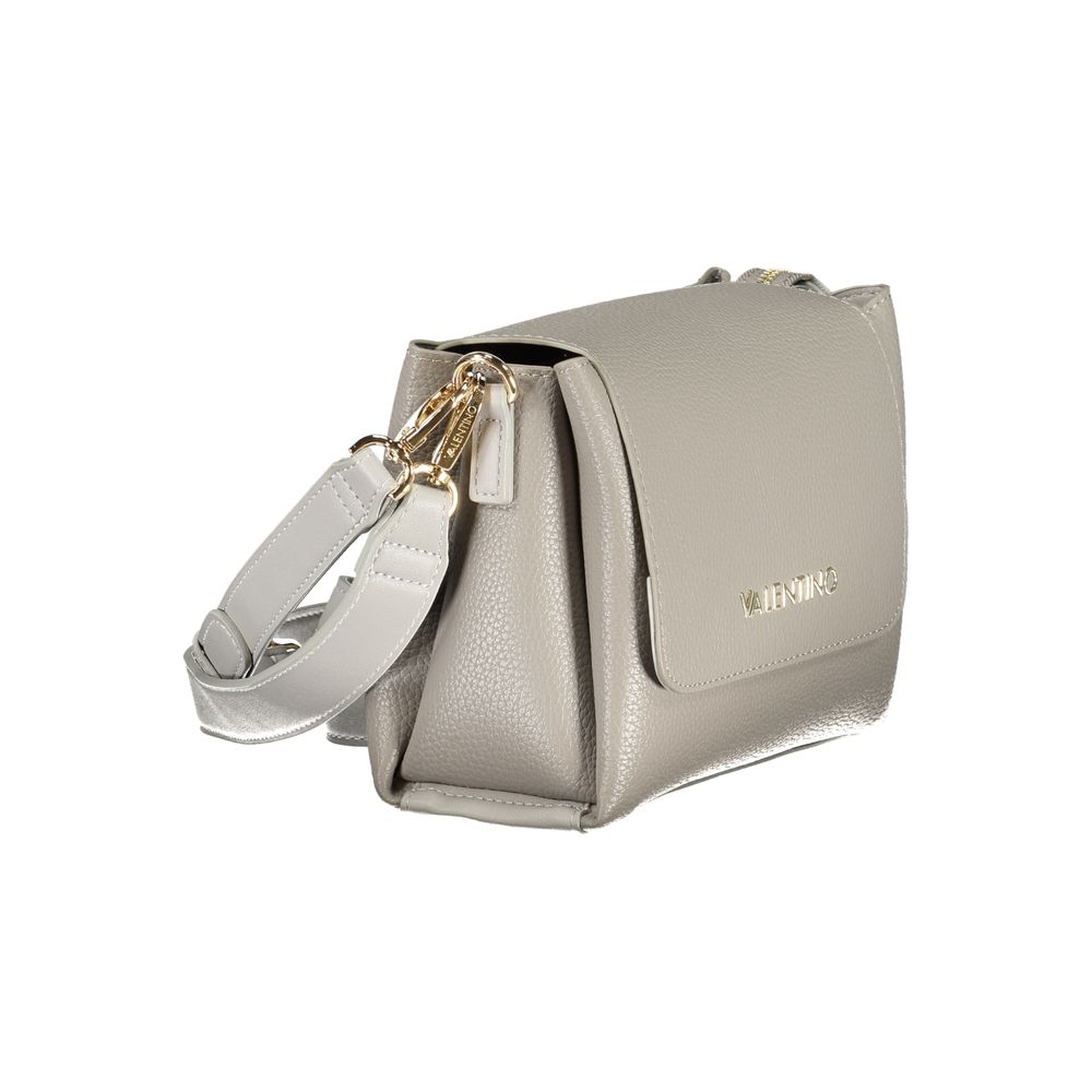 Mario Valentino Grigio Polyurethane Women Handbag | Regal Royce