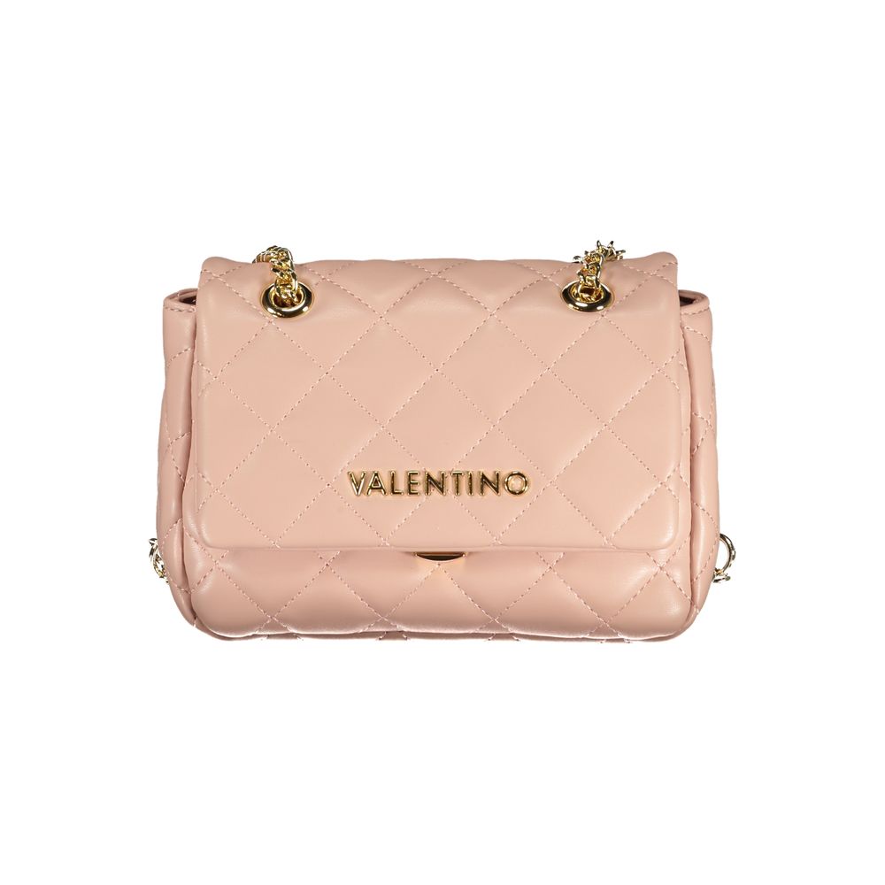 Mario Valentino Rosa Polyurethane Women Shoulder Bag | Regal Royce