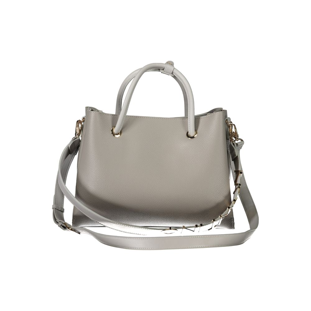 Mario Valentino Grigio Poliuretano Women Handbag | Regal Royce