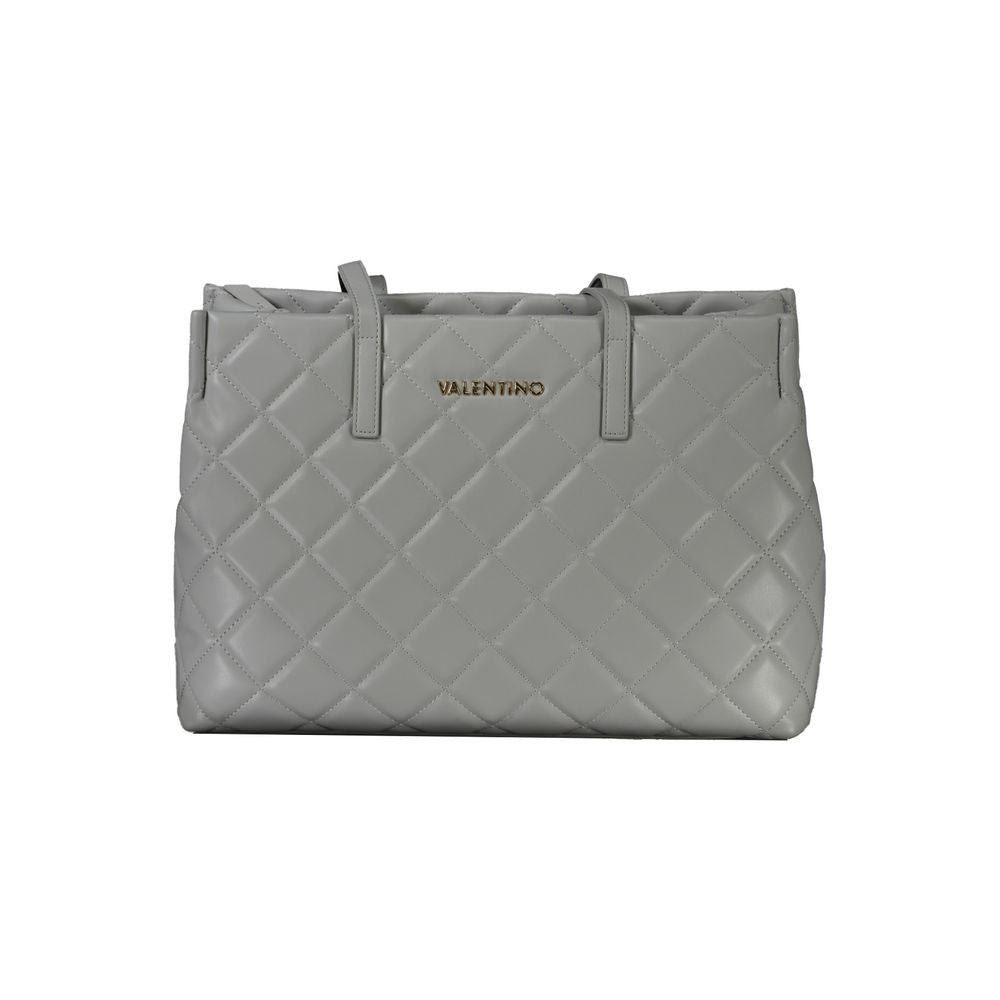 Mario Valentino Grigio Poliuretano Women Handbag | Regal Royce