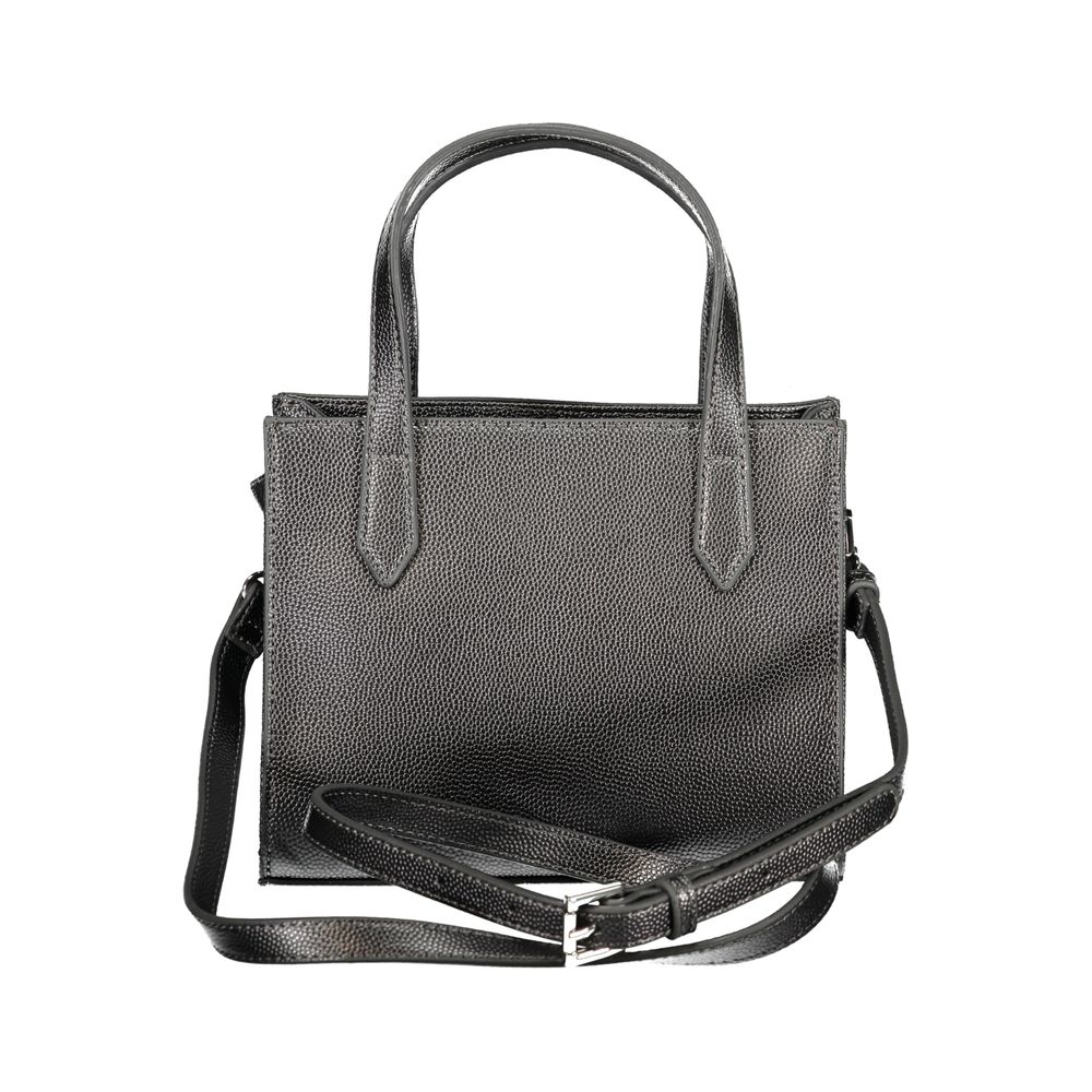 Mario Valentino Grigio Polyurethane Women Handbag | Regal Royce
