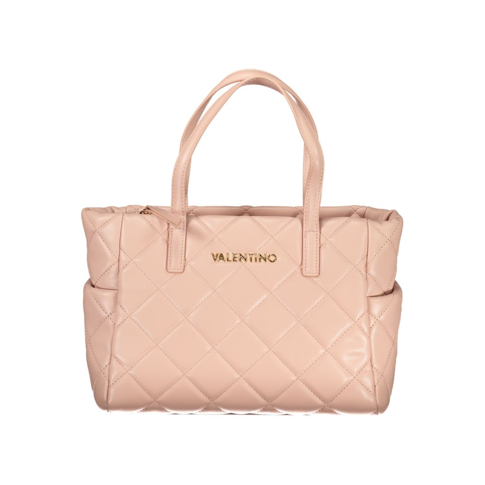 Mario Valentino Rosa Polyurethane Women Handbag | Regal Royce