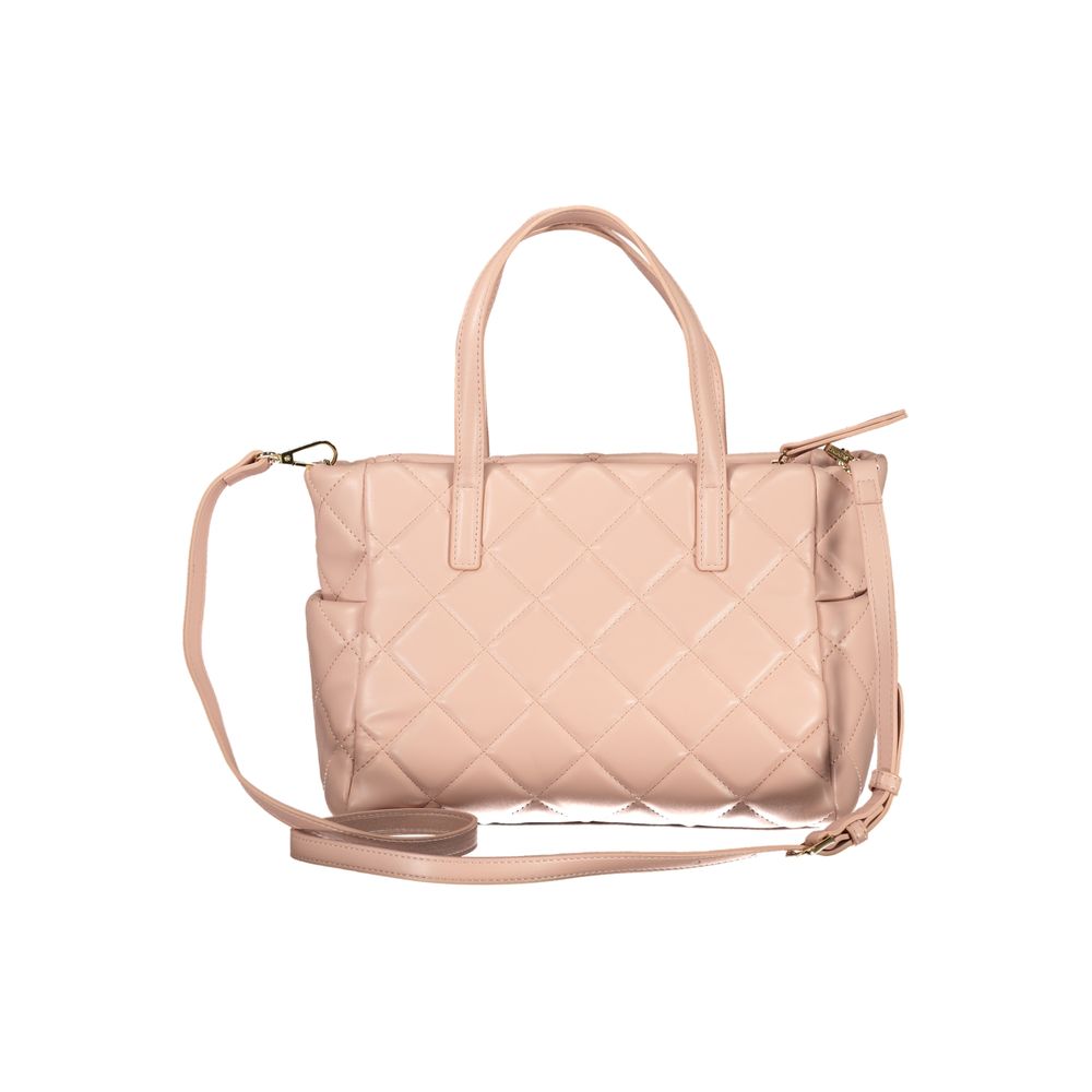 Mario Valentino Rosa Polyurethane Women Handbag | Regal Royce