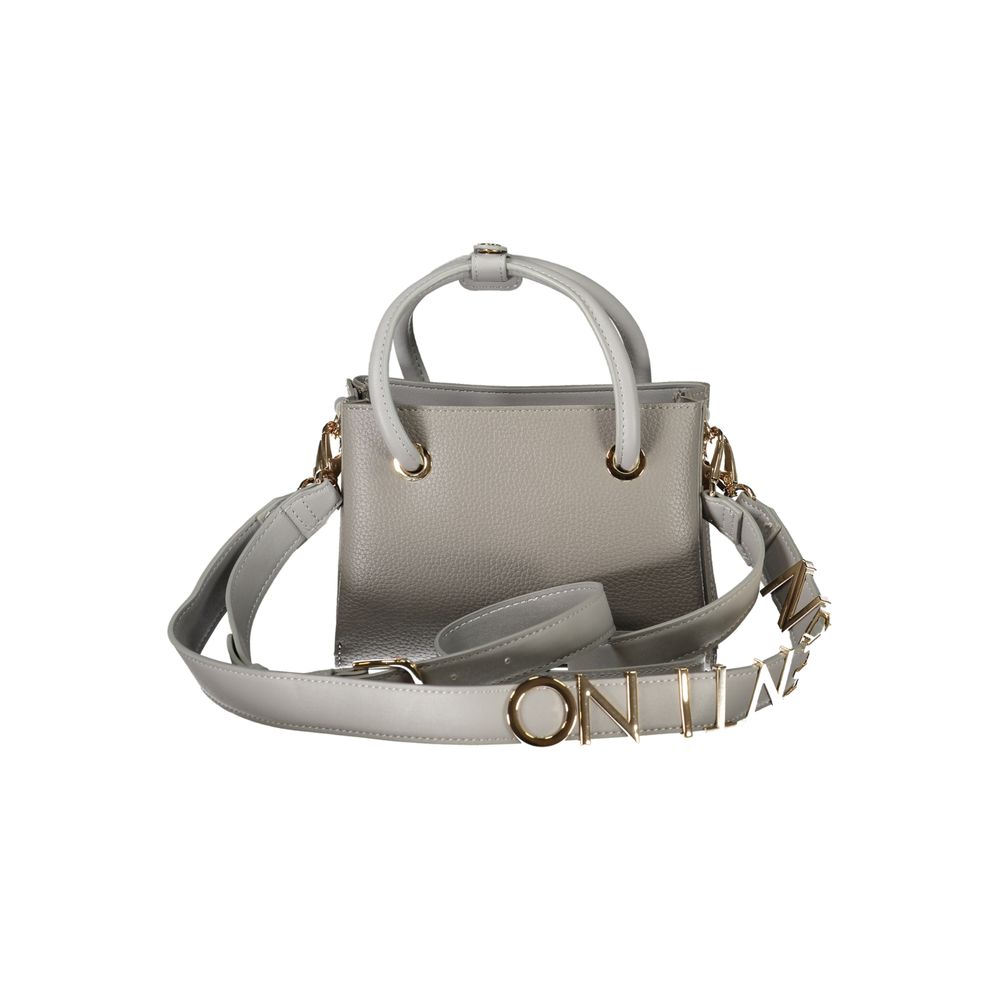 Mario Valentino Gray Polyethylene Women Handbag | Regal Royce