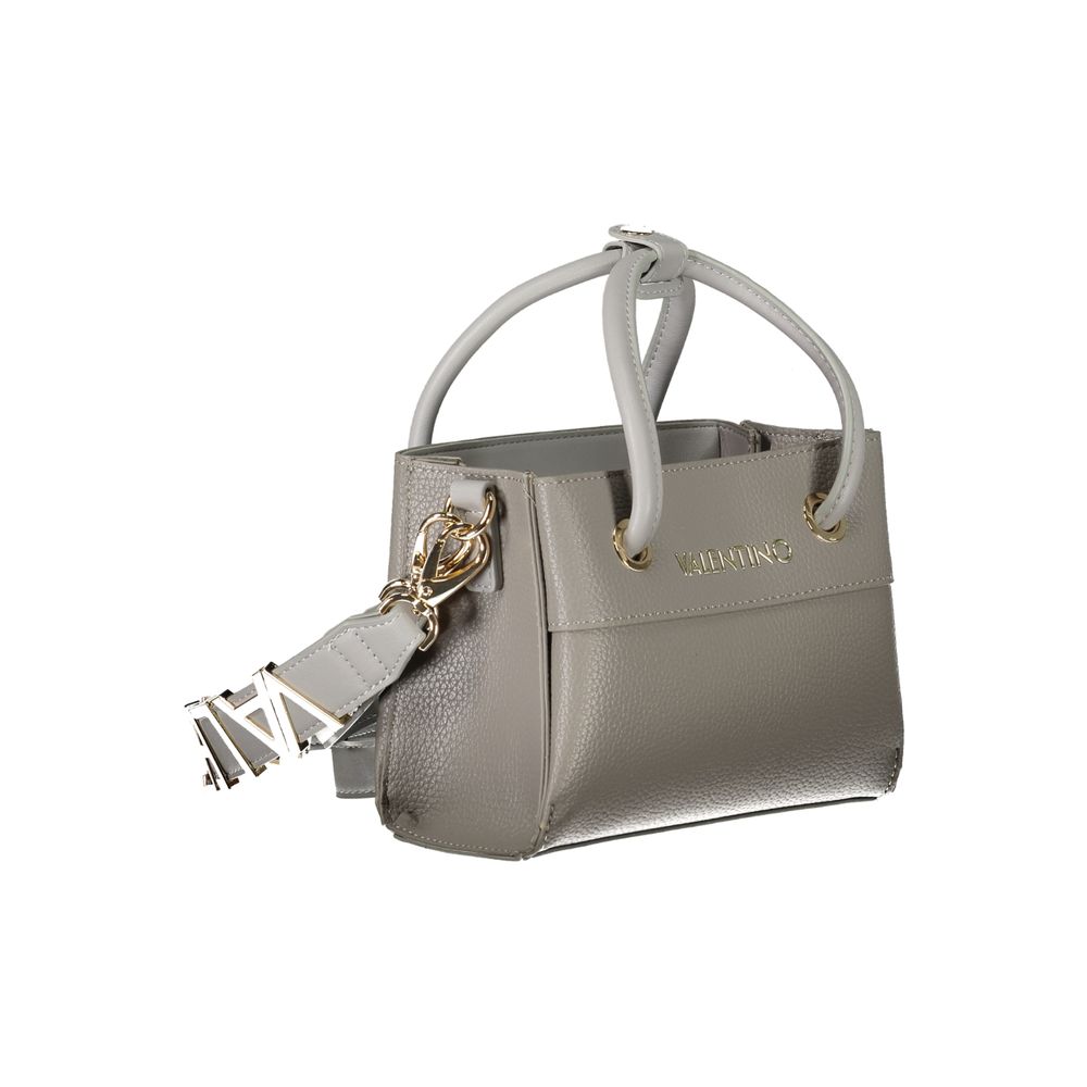 Mario Valentino Gray Polyethylene Women Handbag | Regal Royce