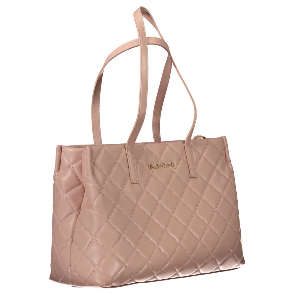 Mario Valentino Rosa Polyurethane Women Handbag | Regal Royce