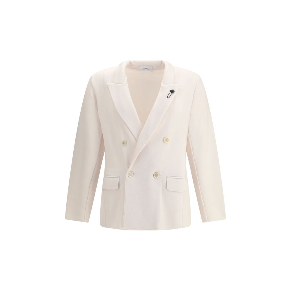 Lardini Cream Wool Coat | Regal Royce