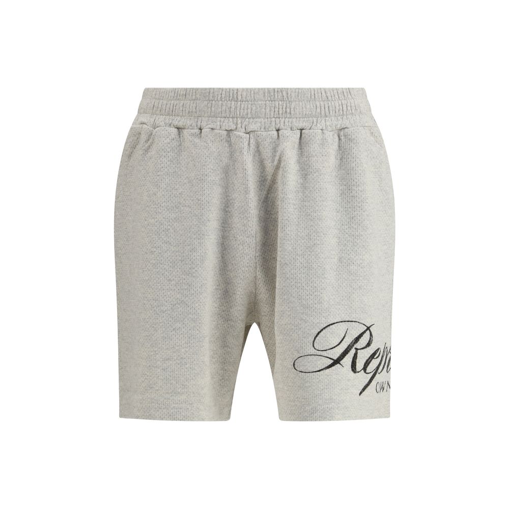 Represent Cream Cotton Bermuda Shorts | Regal Royce
