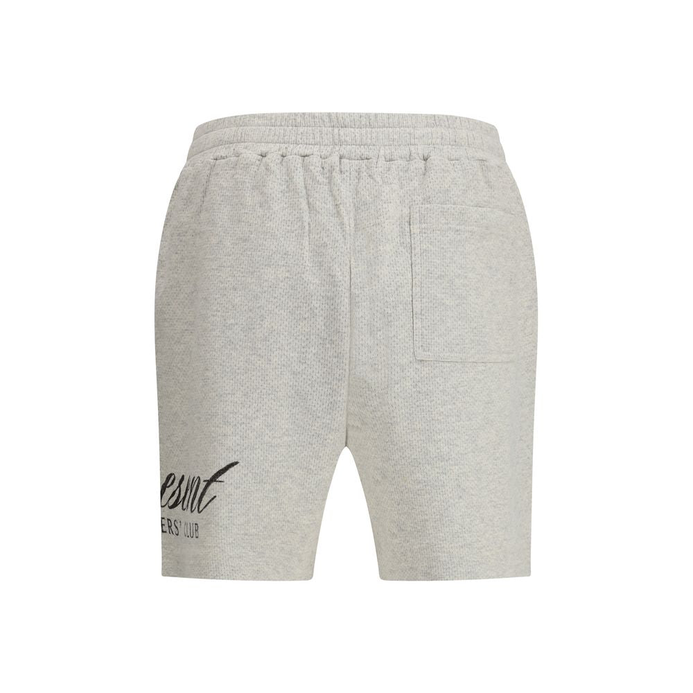 Represent Cream Cotton Bermuda Shorts | Regal Royce