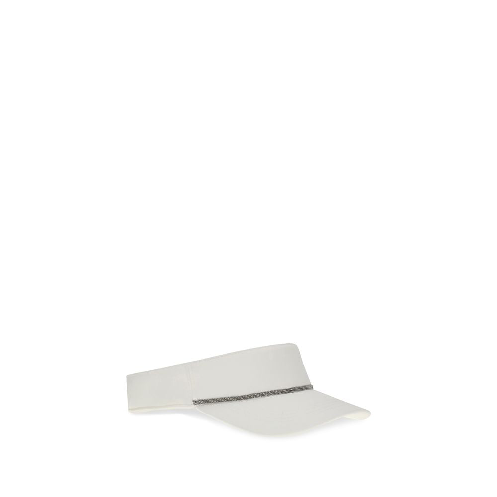 Brunello Cucinelli White Polyester Cap (Baseball Hat) | Regal Royce