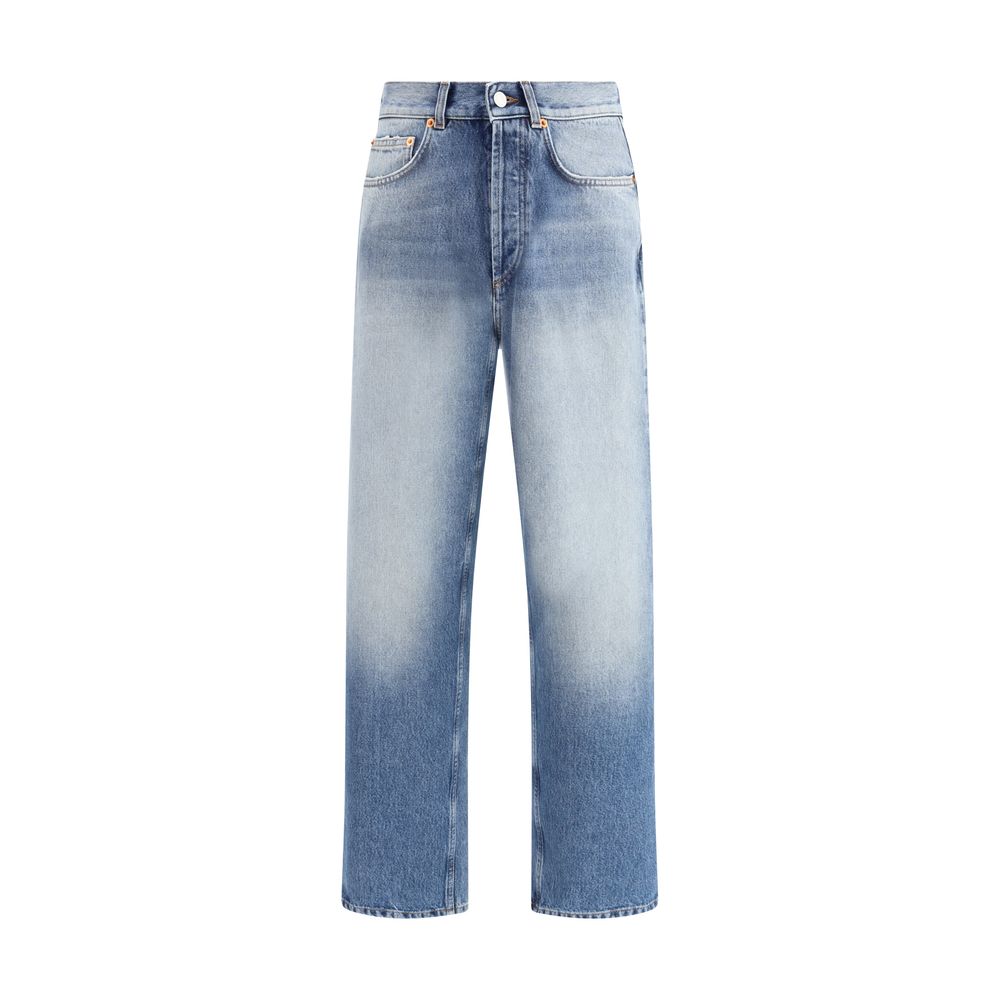 Magliano Blue Cotton Relaxed Fit Jeans | Regal Royce