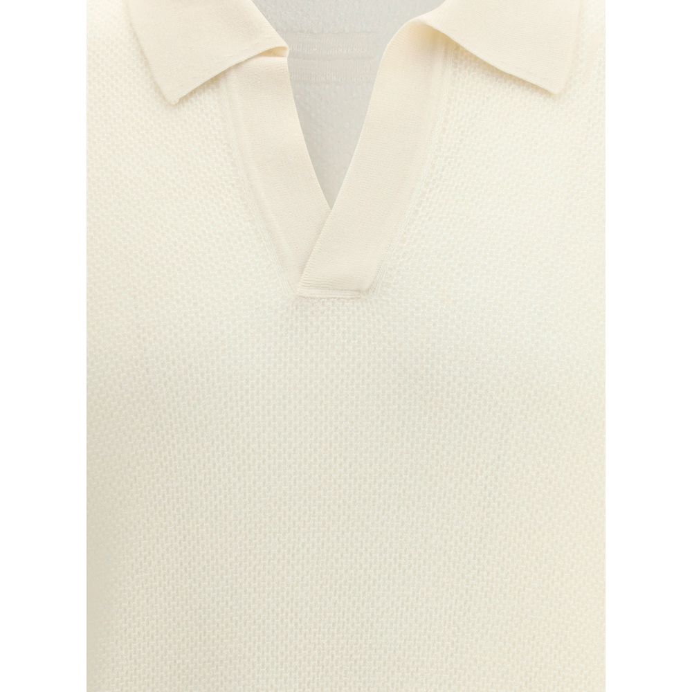ZEGNA White Cashmere Shirt | Regal Royce