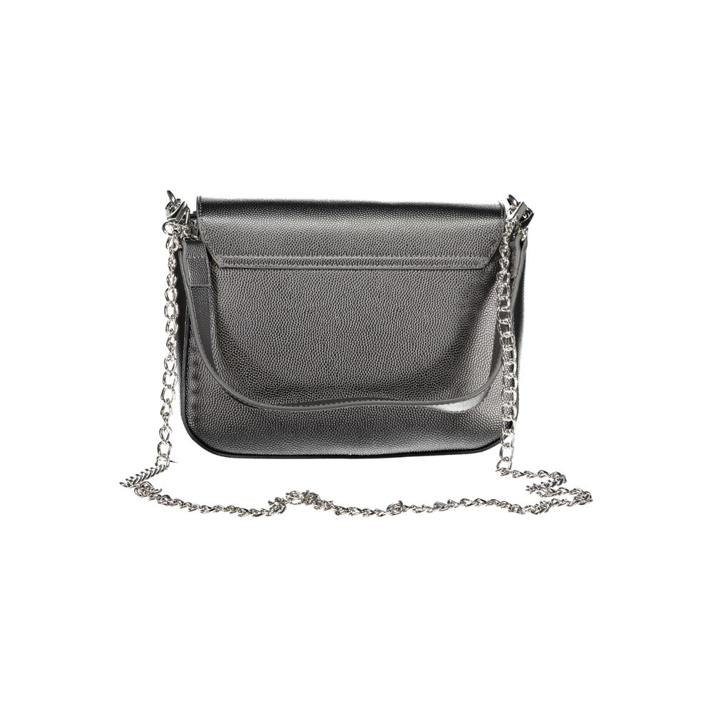 Mario Valentino Grigio Polyurethane Women Handbag | Regal Royce