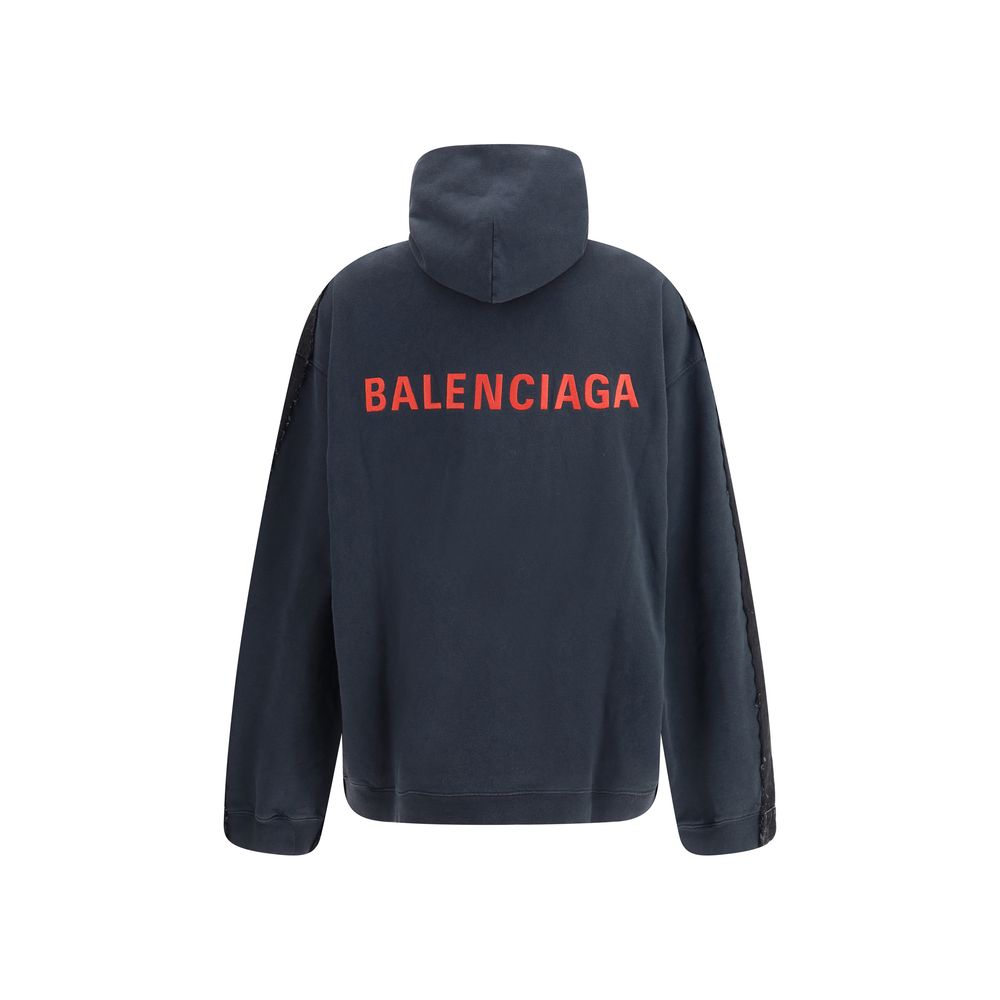 Balenciaga Black Cotton Denim Jacket | Regal Royce