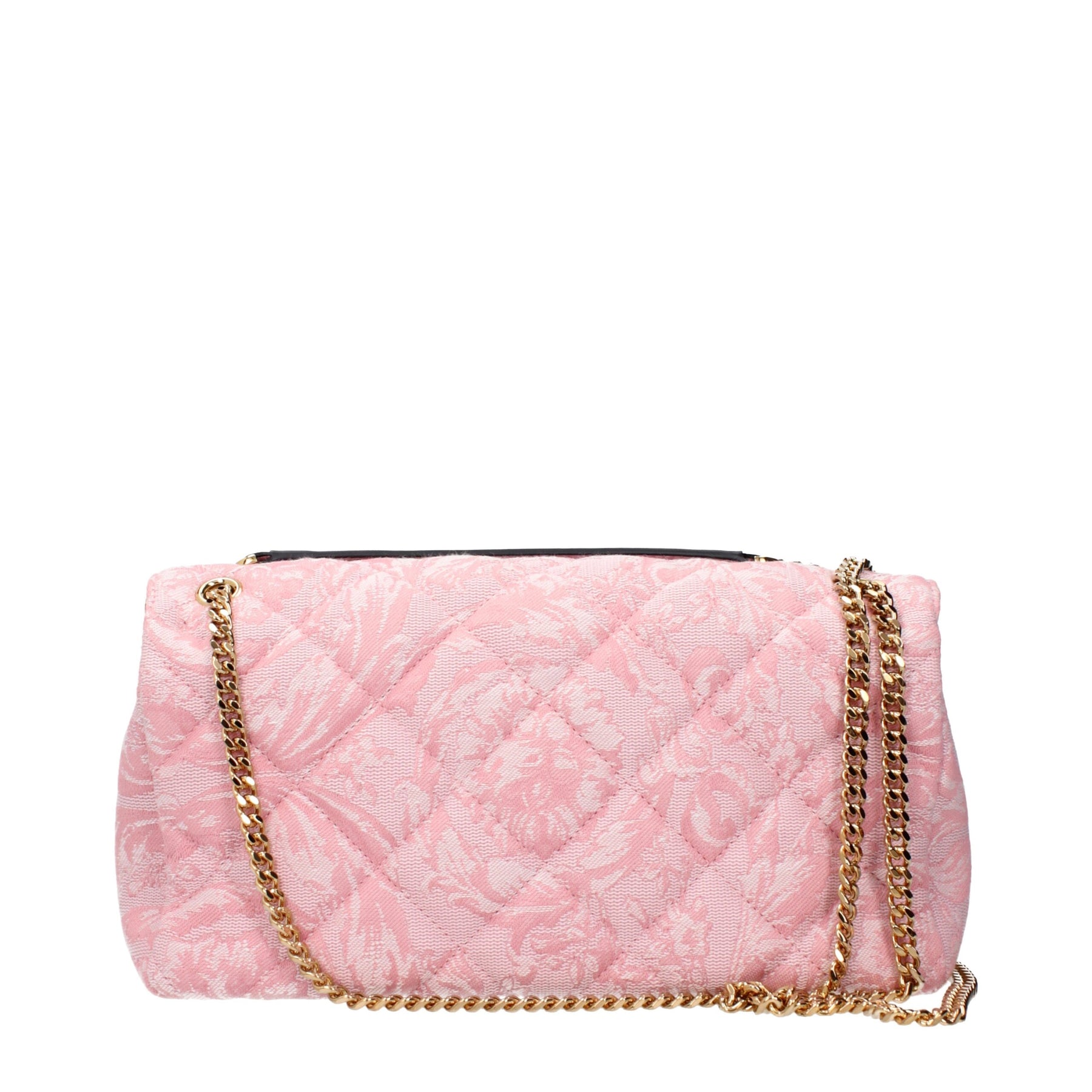 Versace Pink Fabric Shoulder Bag | Regal Royce