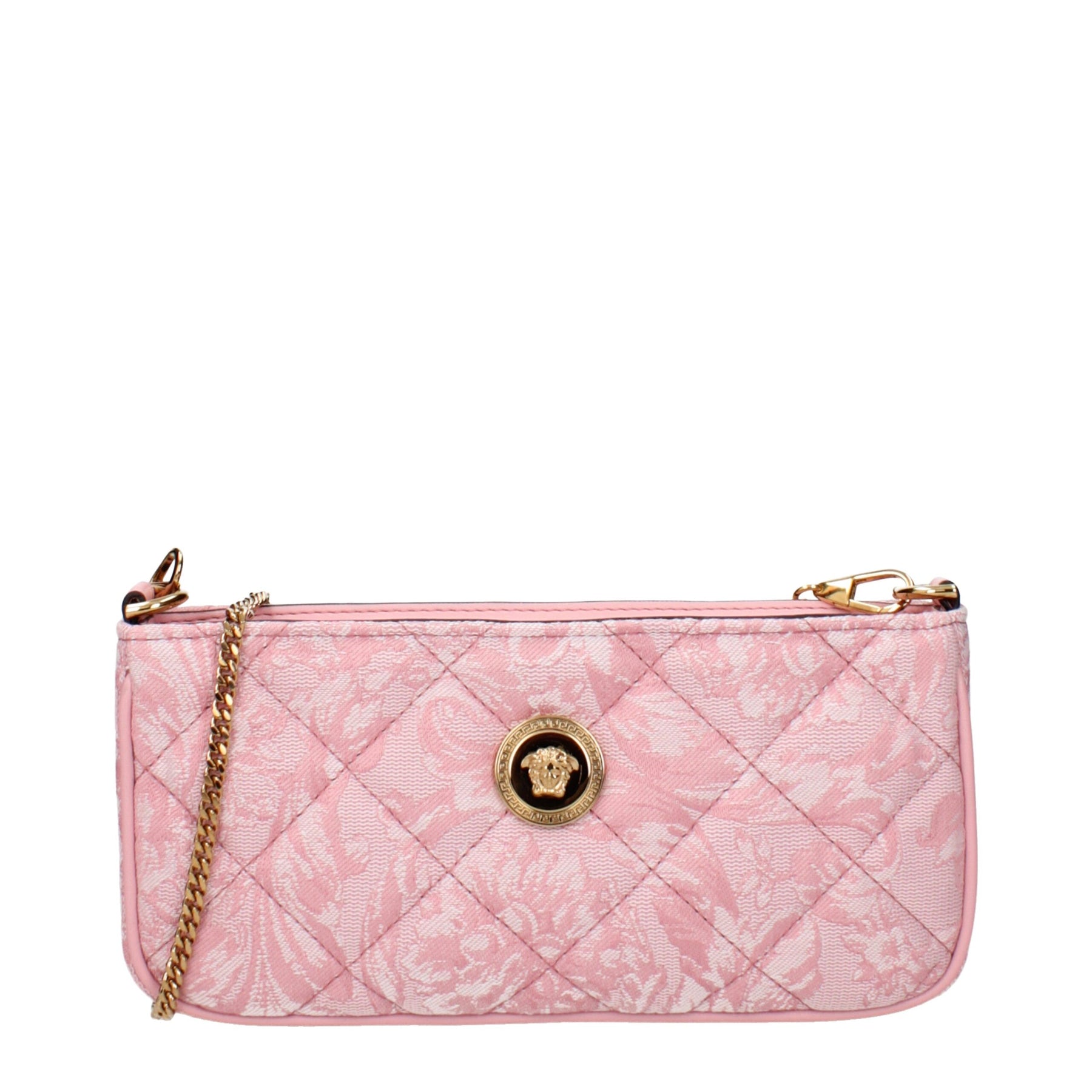 Versace Pink Fabric Crossbody Bag | Regal Royce