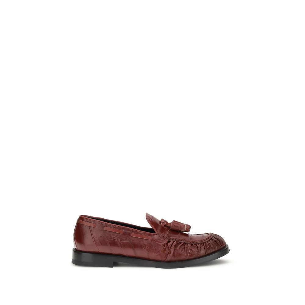 Fratelli Rossetti Bordeaux Rubber Slip-On Loafers | Regal Royce