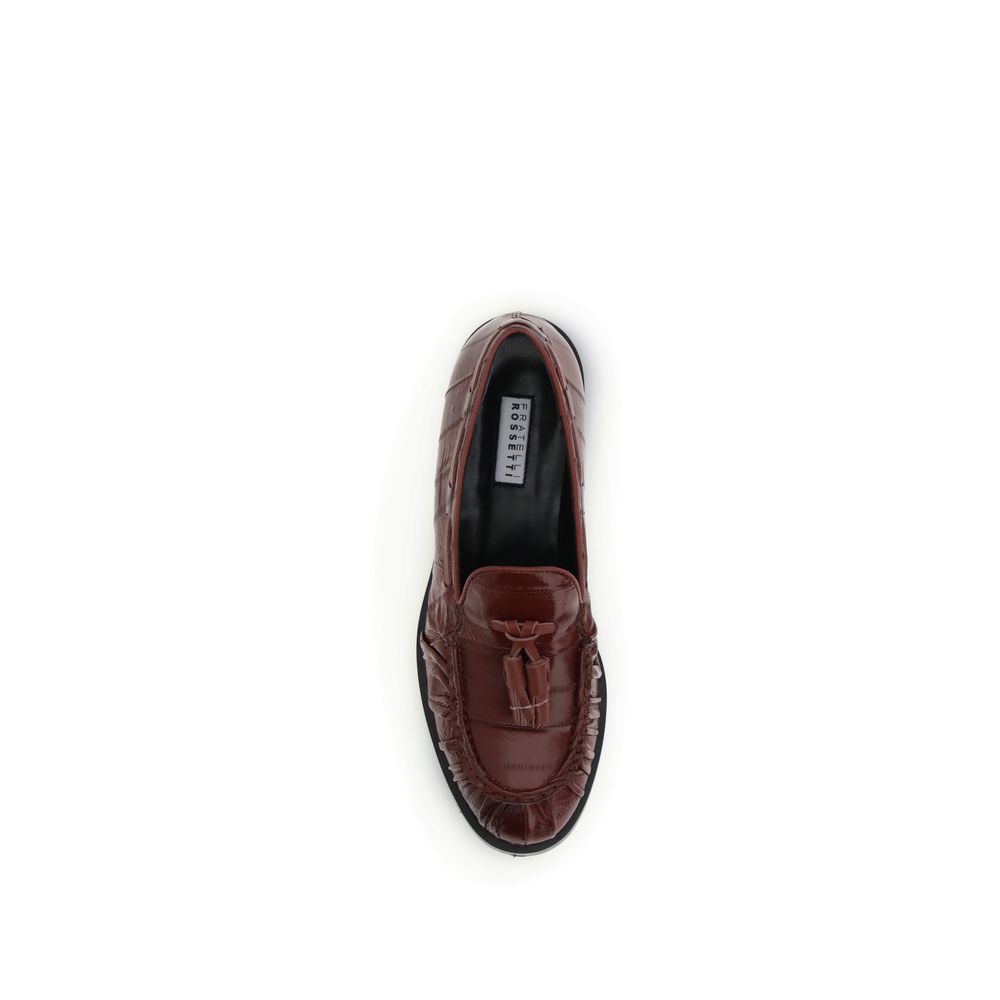 Fratelli Rossetti Bordeaux Rubber Slip-On Loafers | Regal Royce