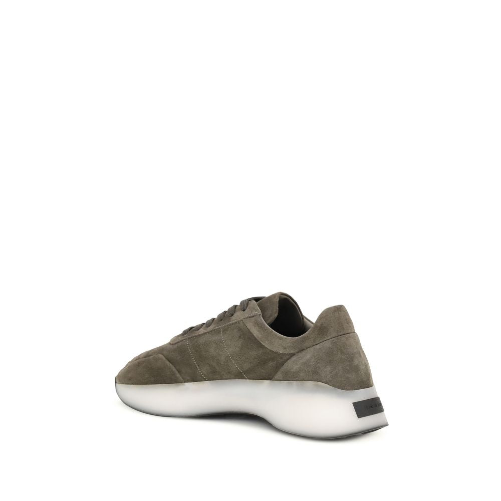 Fear Of God Green Leather Athletic Sneakers