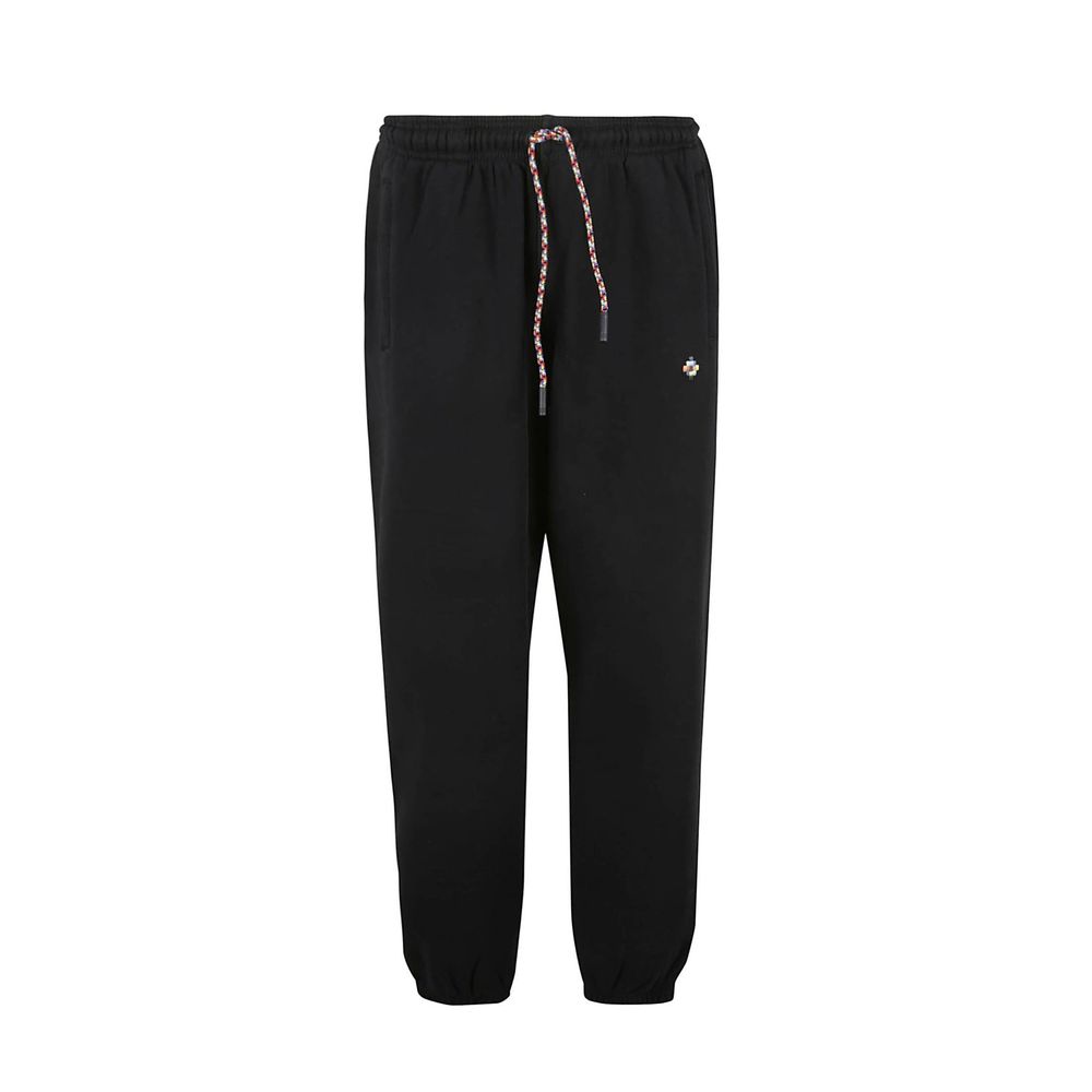 Marcelo Burlon Black Cotton Joggers (Workout Pants)