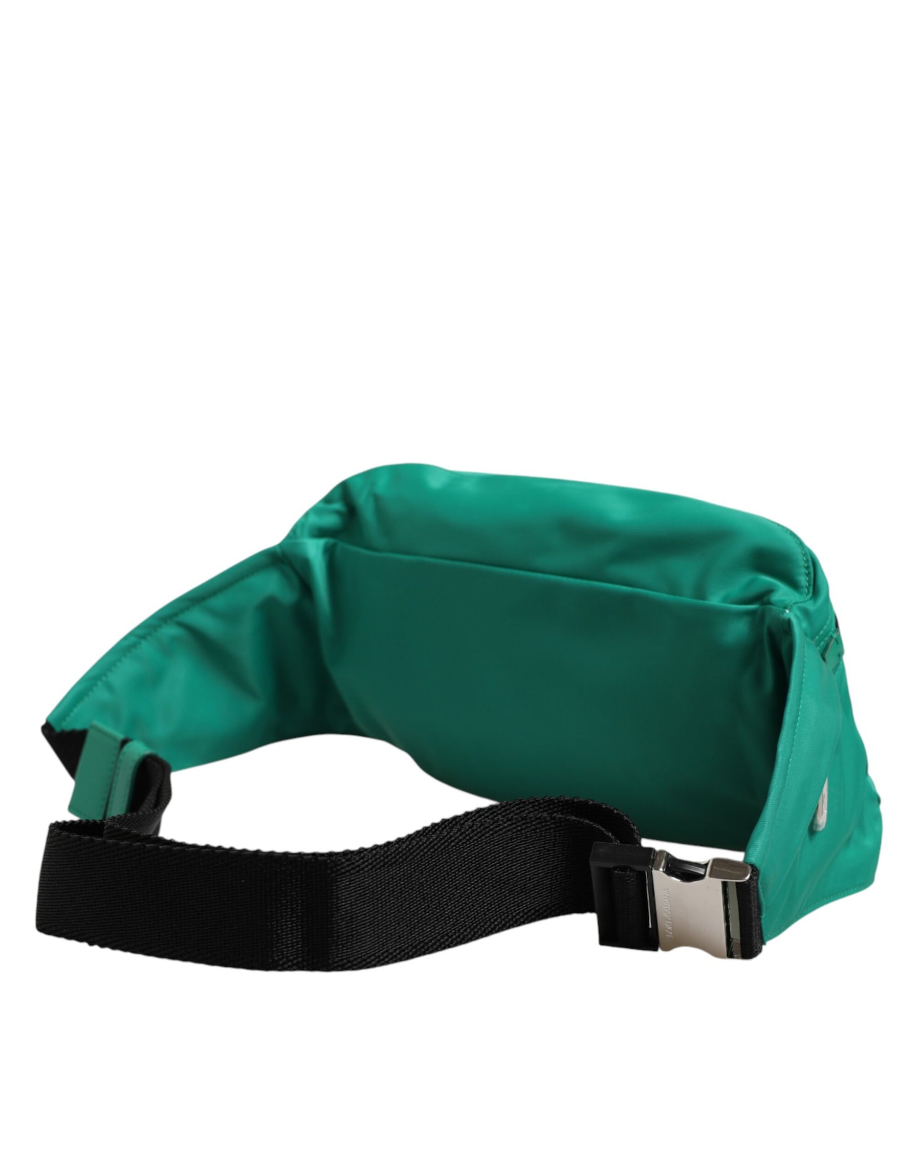 Dolce & Gabbana Green Logo Plaque Nylon Waist Fanny Pack Men's Borse Bag | Regal Royce