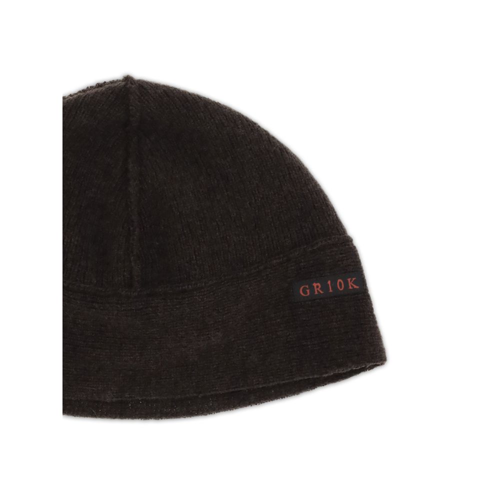 GR10K Brown Wool Beanie