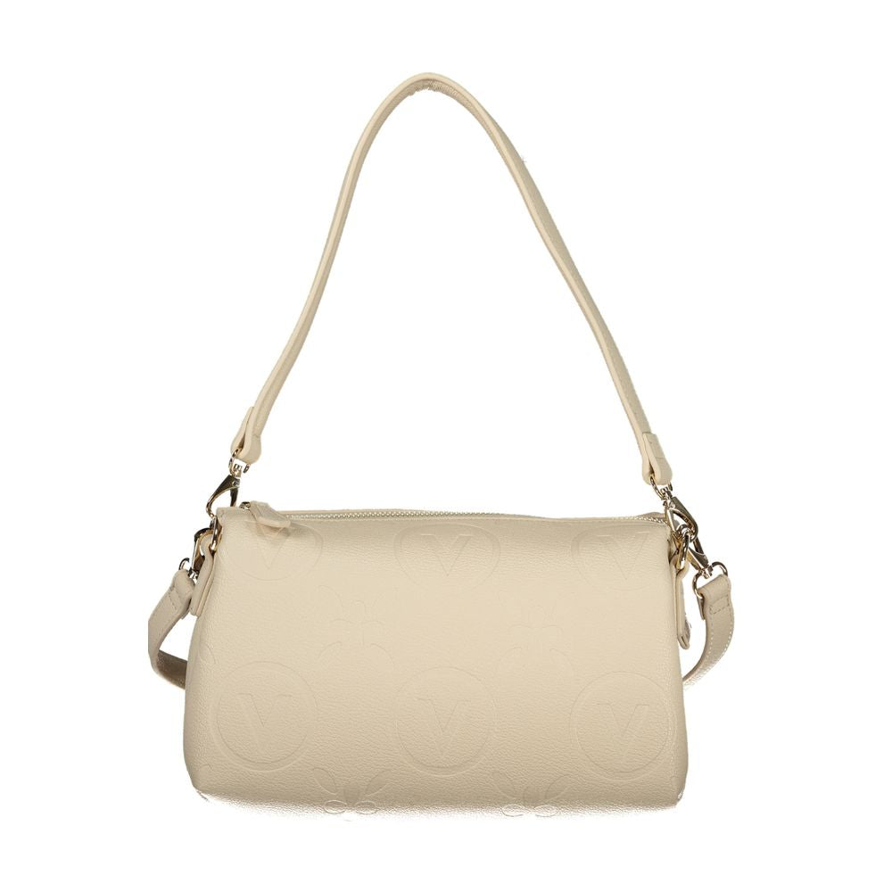 Mario Valentino Beige Polyurethane Women Shoulder Bag | Regal Royce