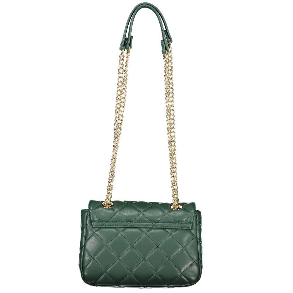 Mario Valentino Verde Polyurethane Women Shoulder Bag | Regal Royce