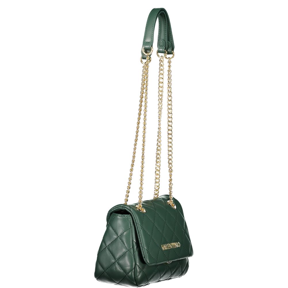 Mario Valentino Verde Polyurethane Women Shoulder Bag | Regal Royce