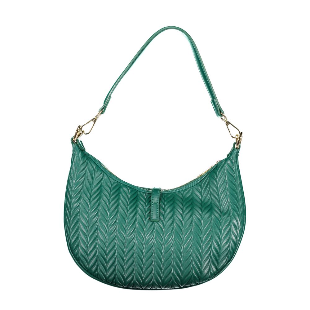 Mario Valentino Verde Polyurethane Women Shoulder Bag | Regal Royce