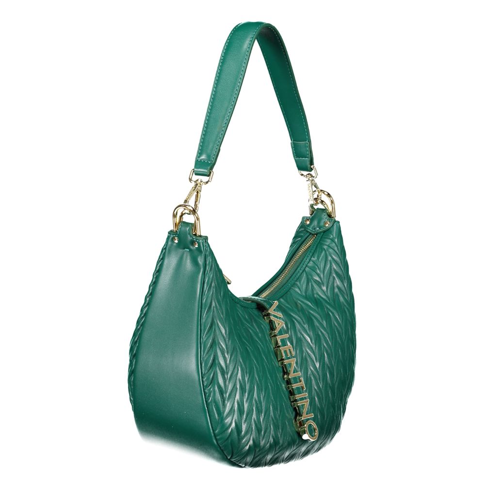 Mario Valentino Verde Polyurethane Women Shoulder Bag | Regal Royce