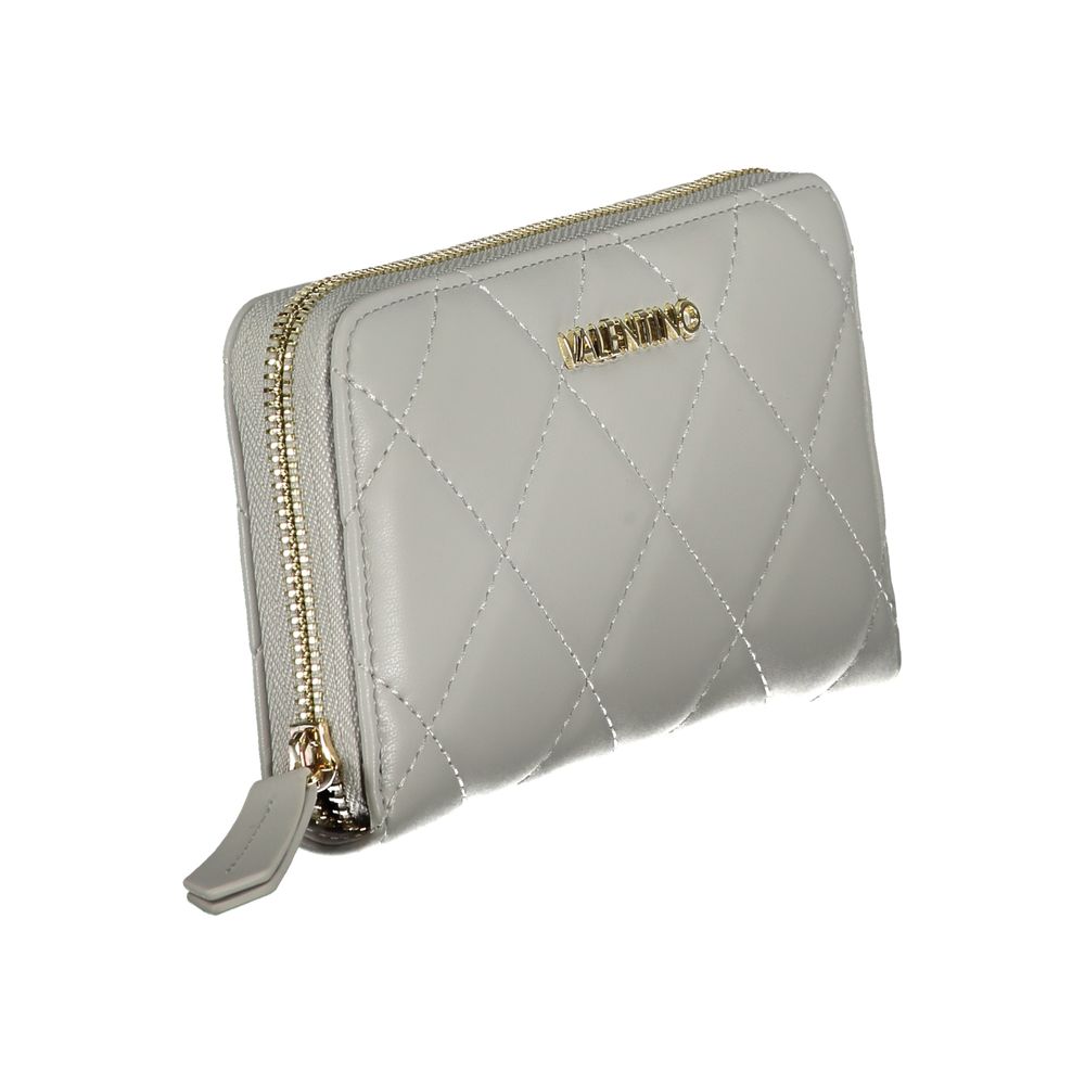 Mario Valentino Grigio Polyurethane Women Wallet | Regal Royce