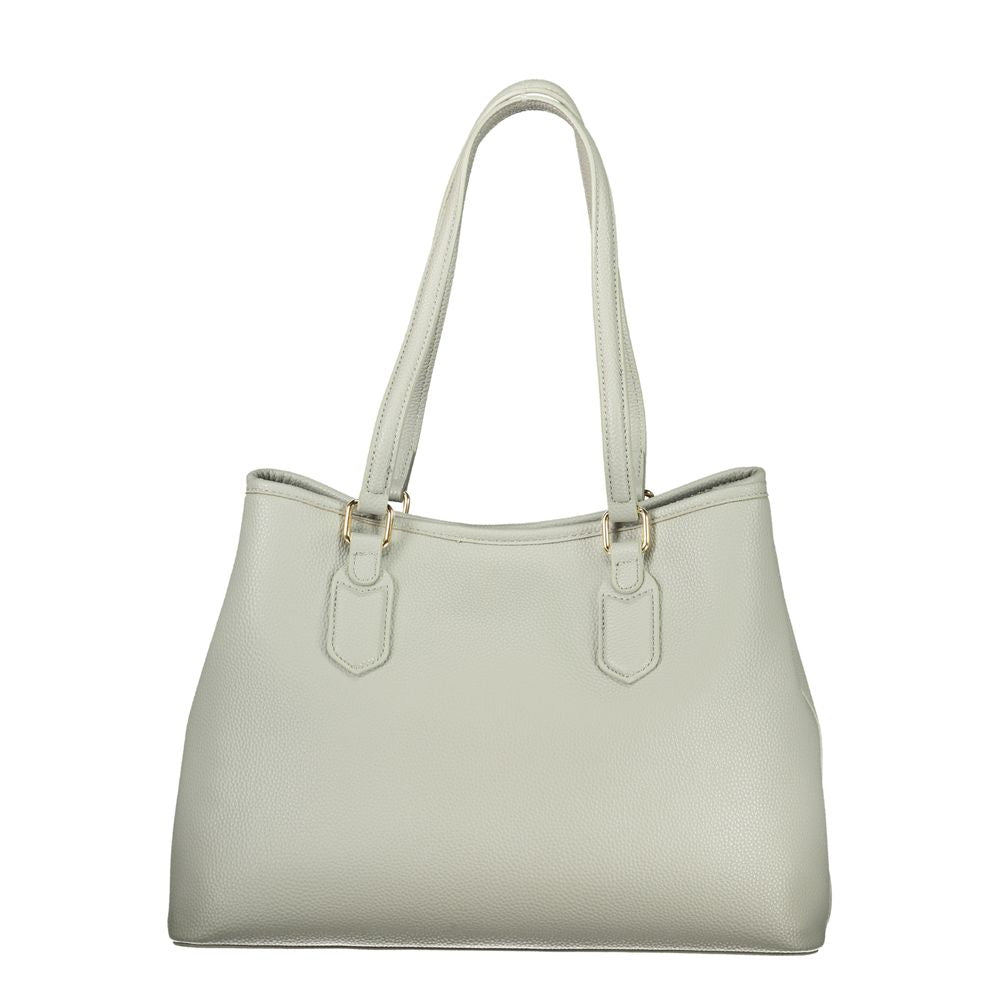 Mario Valentino Grigio Poliuretano Woman Handbag | Regal Royce