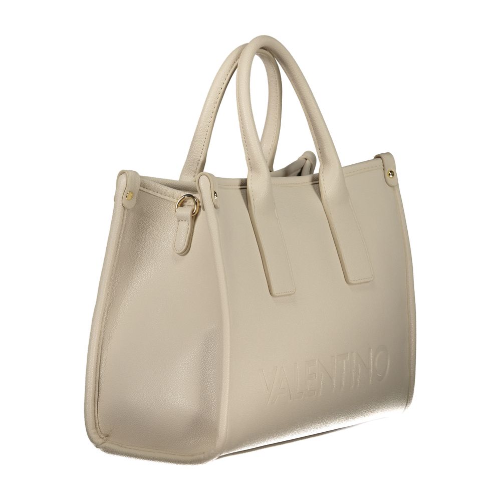 Mario Valentino Beige Polyethylene Handbag