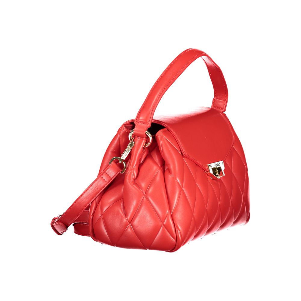 Mario Valentino Rosso Polyurethane Women Handbag | Regal Royce
