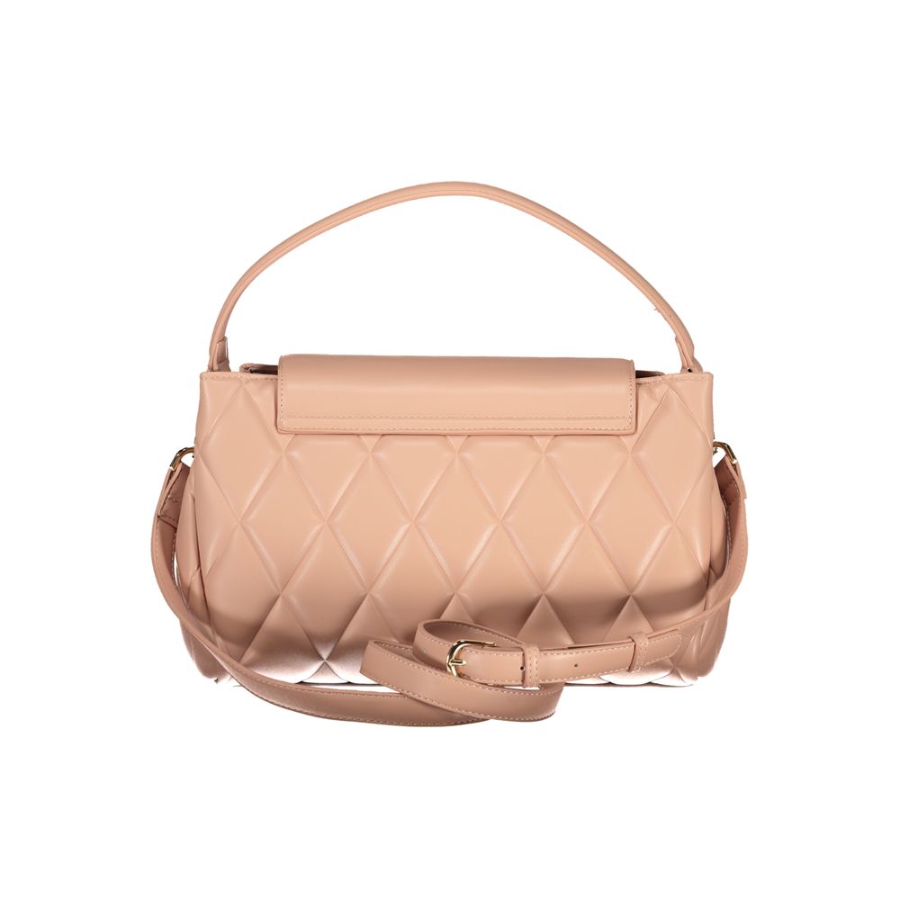 Mario Valentino Rosa Polyurethane Women Handbag | Regal Royce