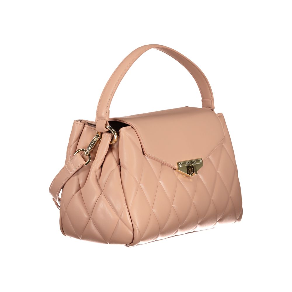 Mario Valentino Rosa Polyurethane Women Handbag | Regal Royce