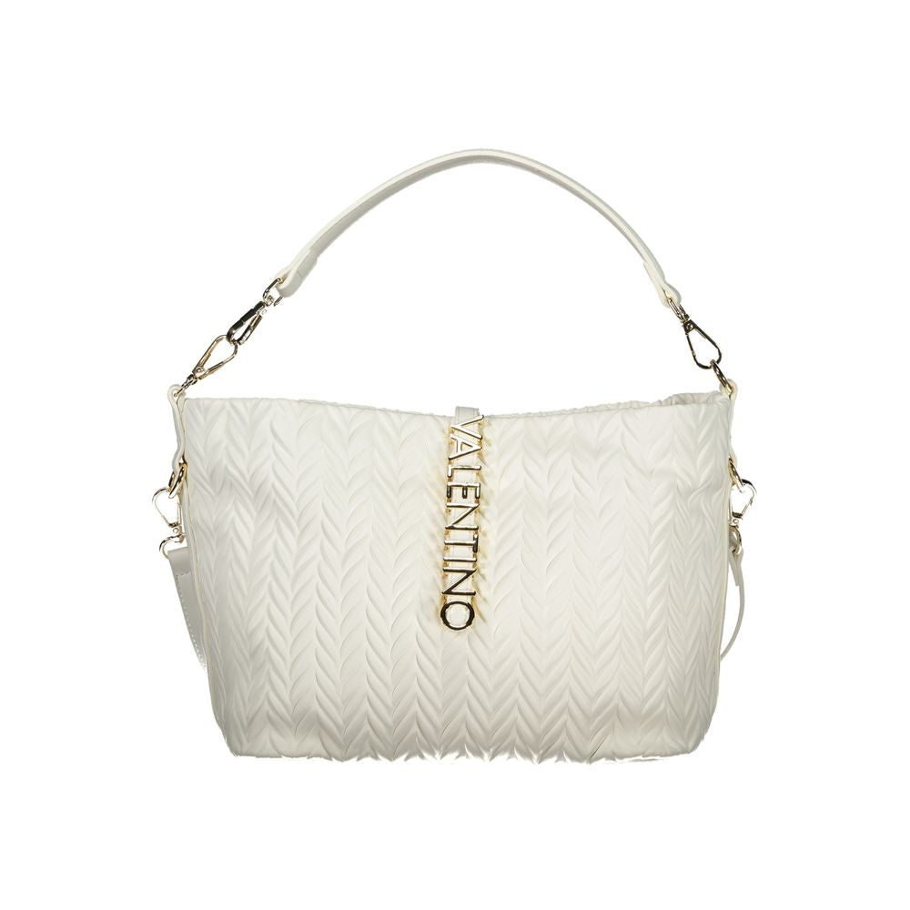 Mario Valentino Bianco Polyurethane Women Shoulder Bag | Regal Royce