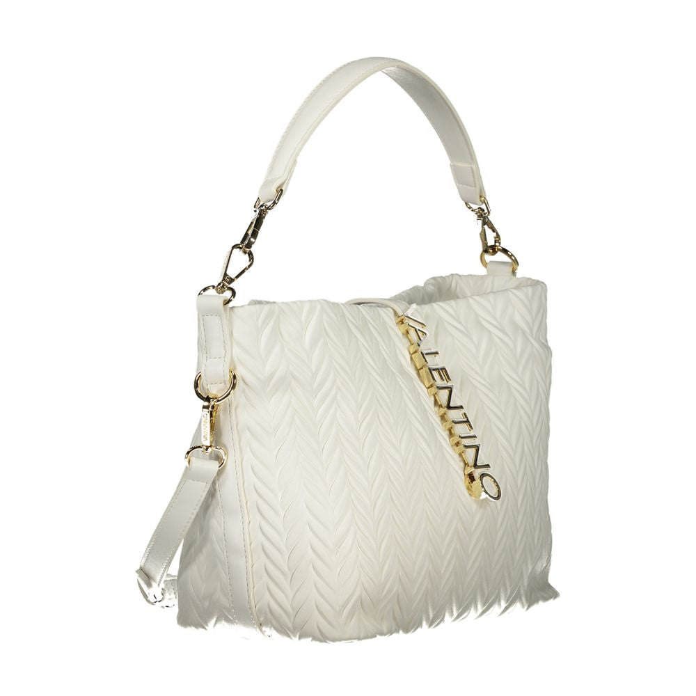 Mario Valentino Bianco Polyurethane Women Shoulder Bag | Regal Royce