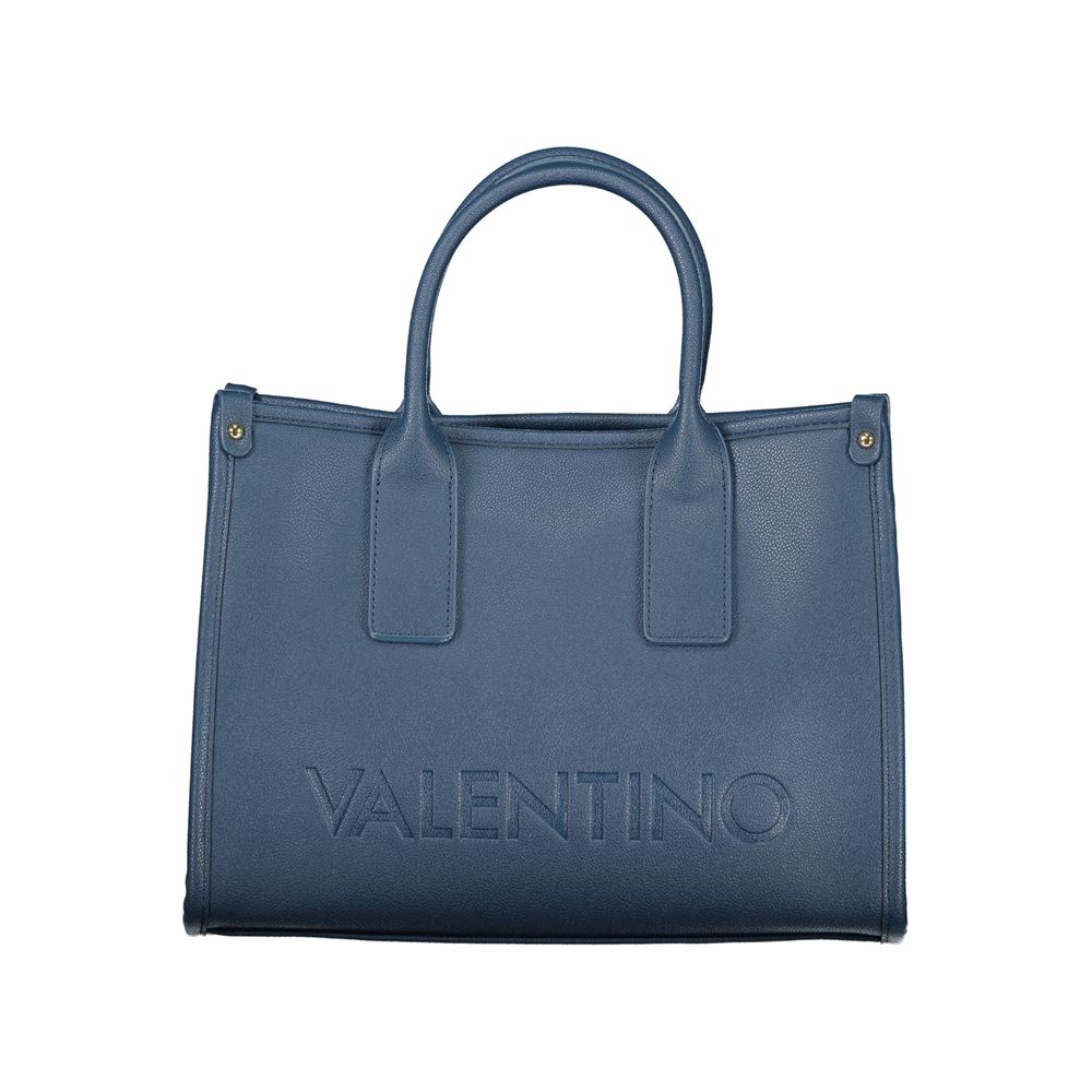 Mario Valentino Blu Polyurethane Women Handbag | Regal Royce