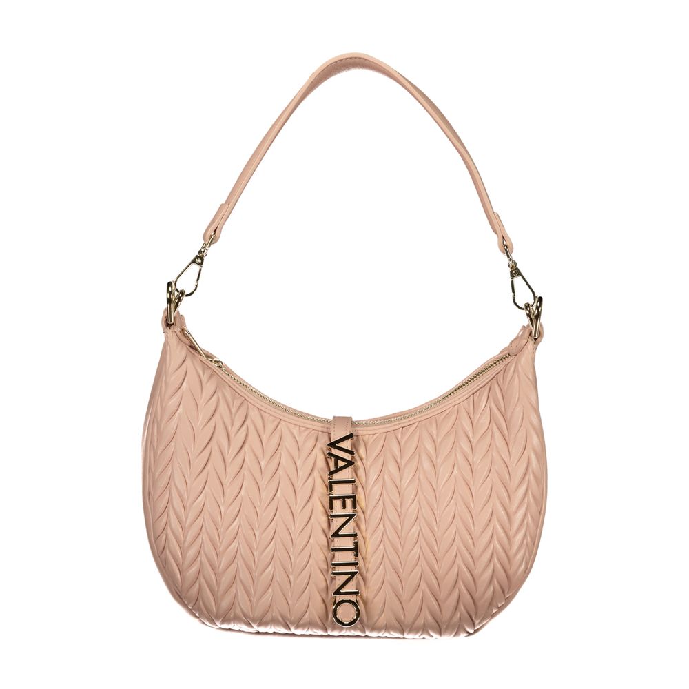 Mario Valentino Rosa Polyurethane Women's Shoulder Bag | Regal Royce