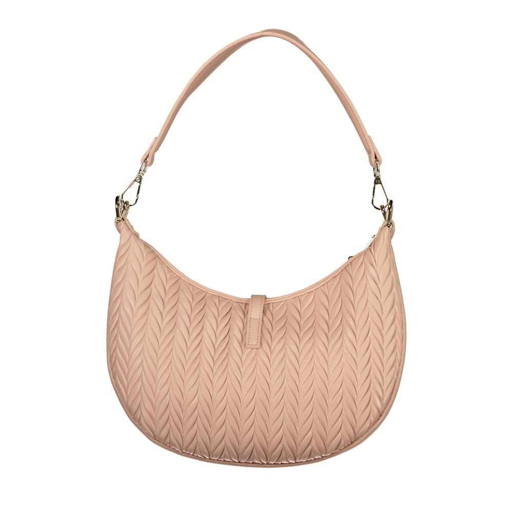 Mario Valentino Rosa Polyurethane Women's Shoulder Bag | Regal Royce