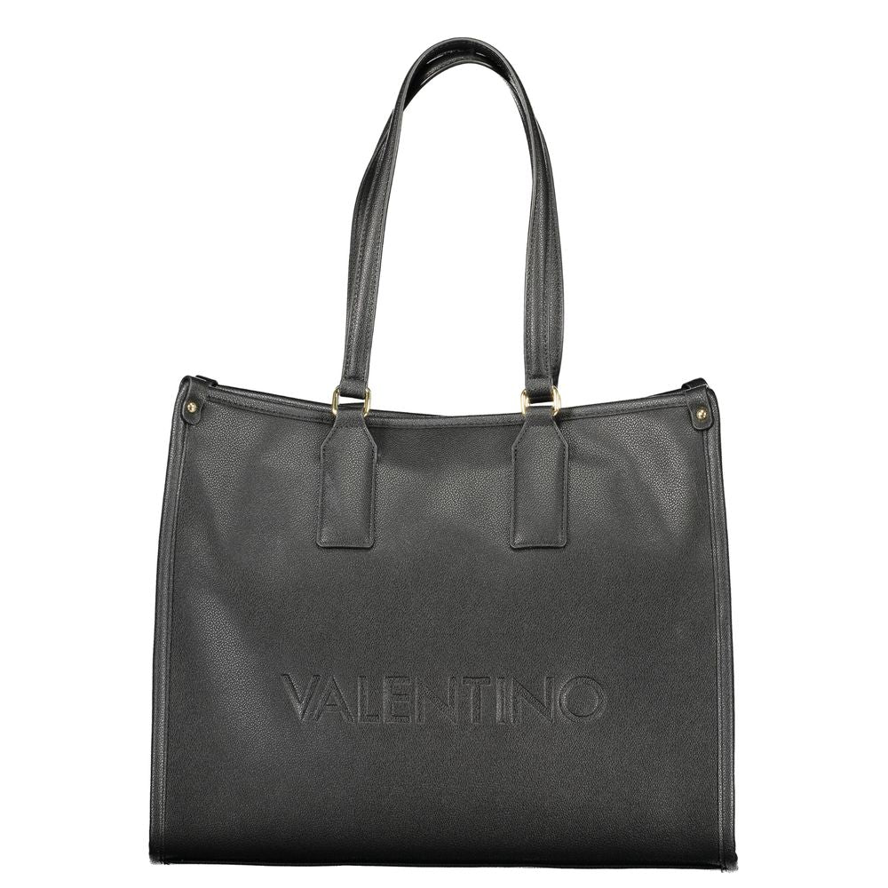 Mario Valentino Nero Poliuretano Women Handbag | Regal Royce