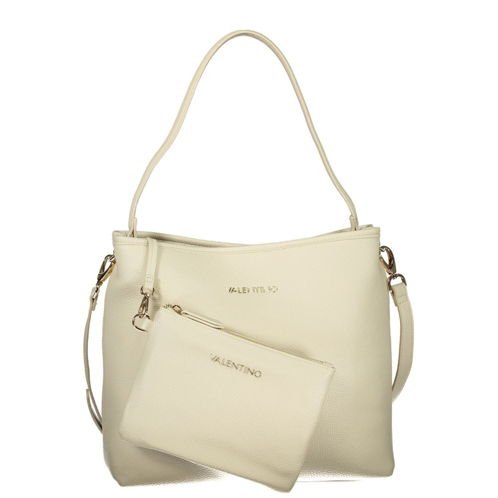 Mario Valentino Beige Polyethylene Handbag
