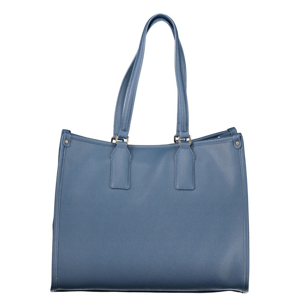 Mario Valentino Blue Polyethylene Handbag