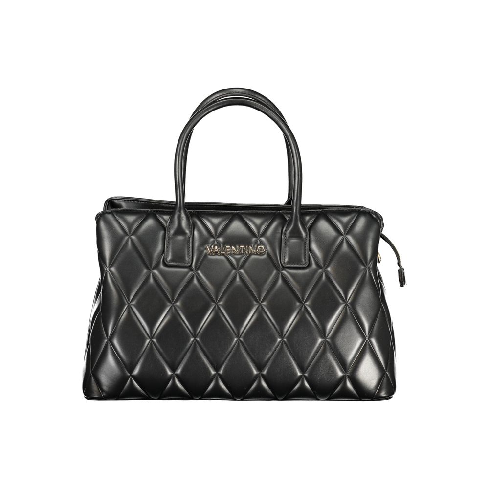 Mario Valentino Nero Polyurethane Women Handbag | Regal Royce