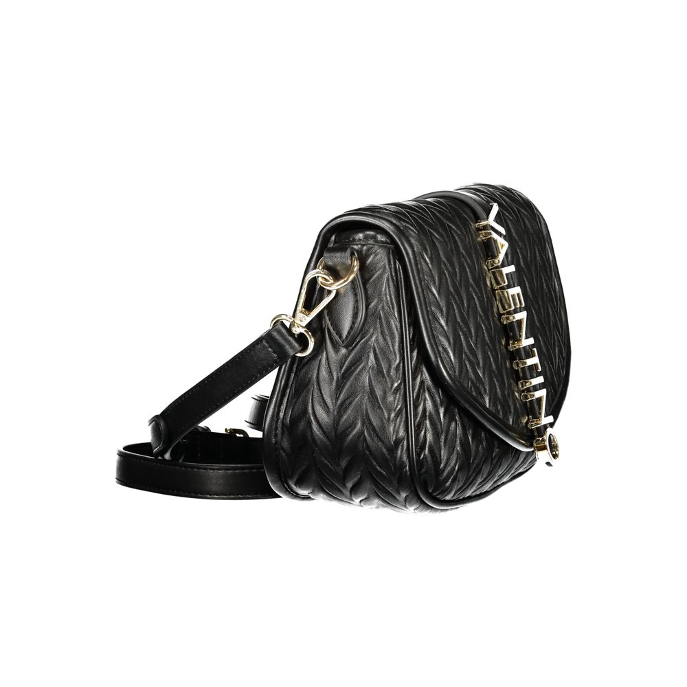 Mario Valentino Nero Poliuretano Woman Shoulder Bag | Regal Royce