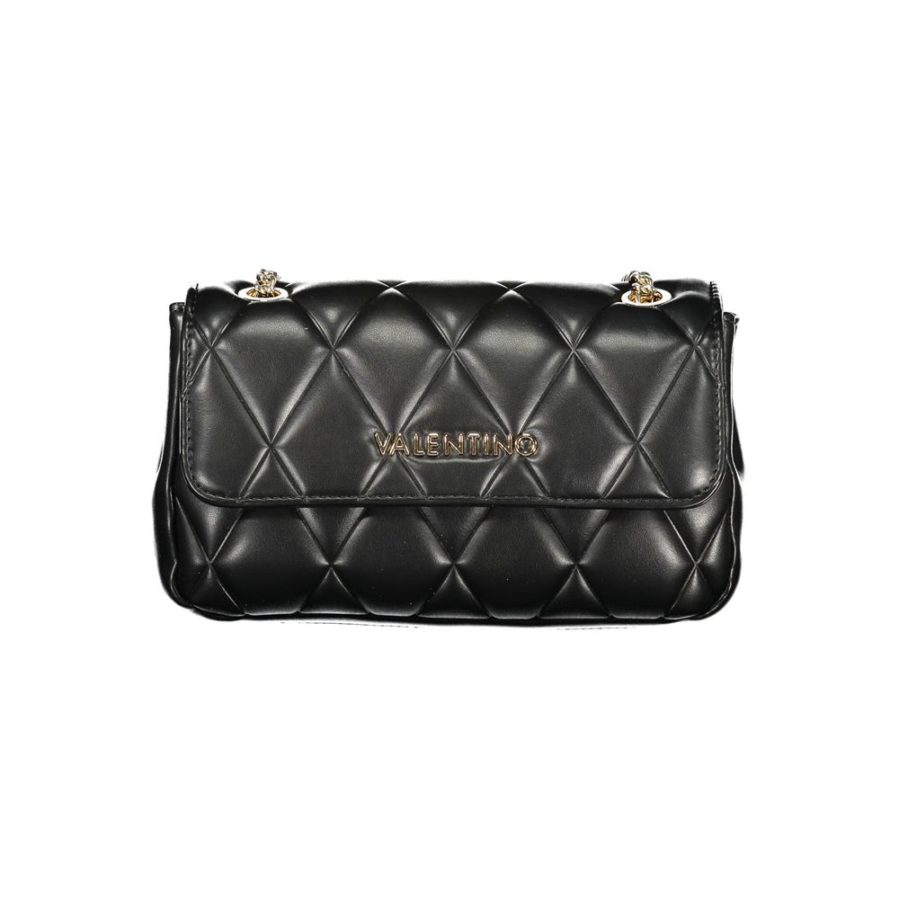 Mario Valentino Nero Polyurethane Women Handbag | Regal Royce