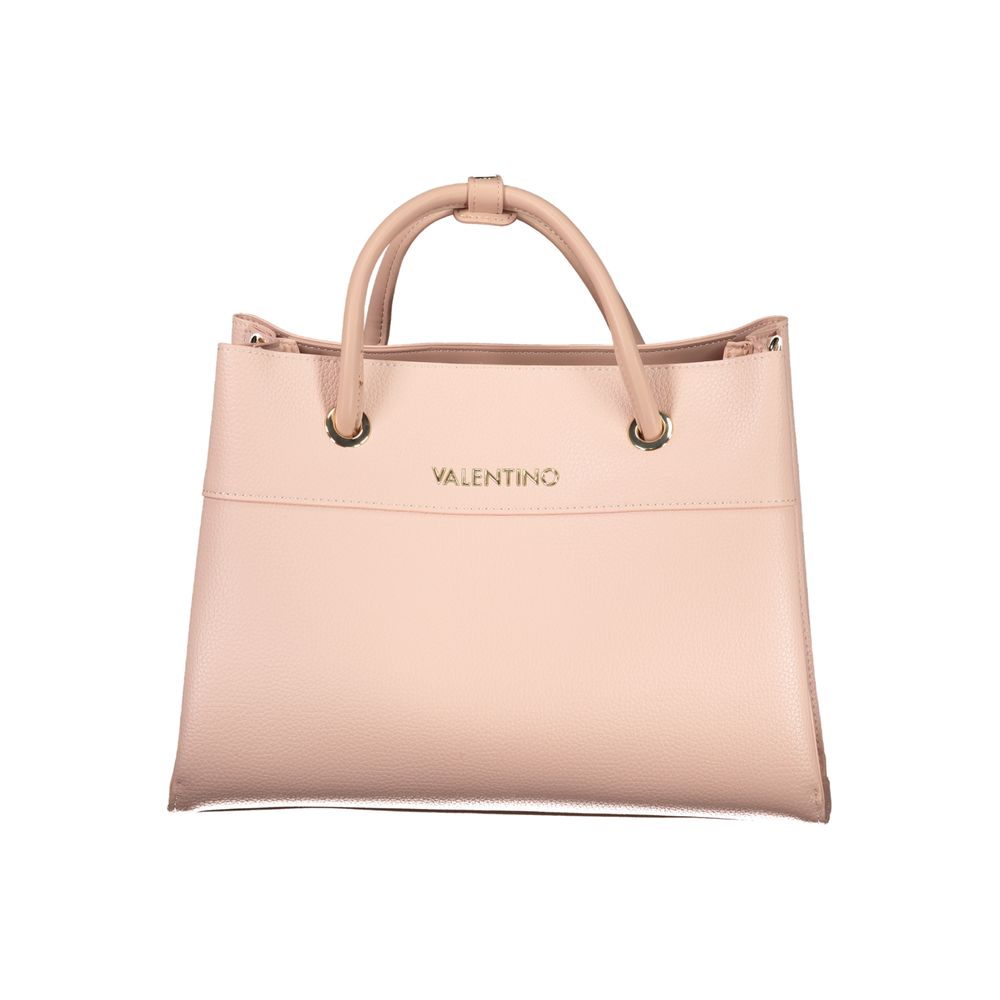Mario Valentino Rosa Polyurethane Women Handbag | Regal Royce