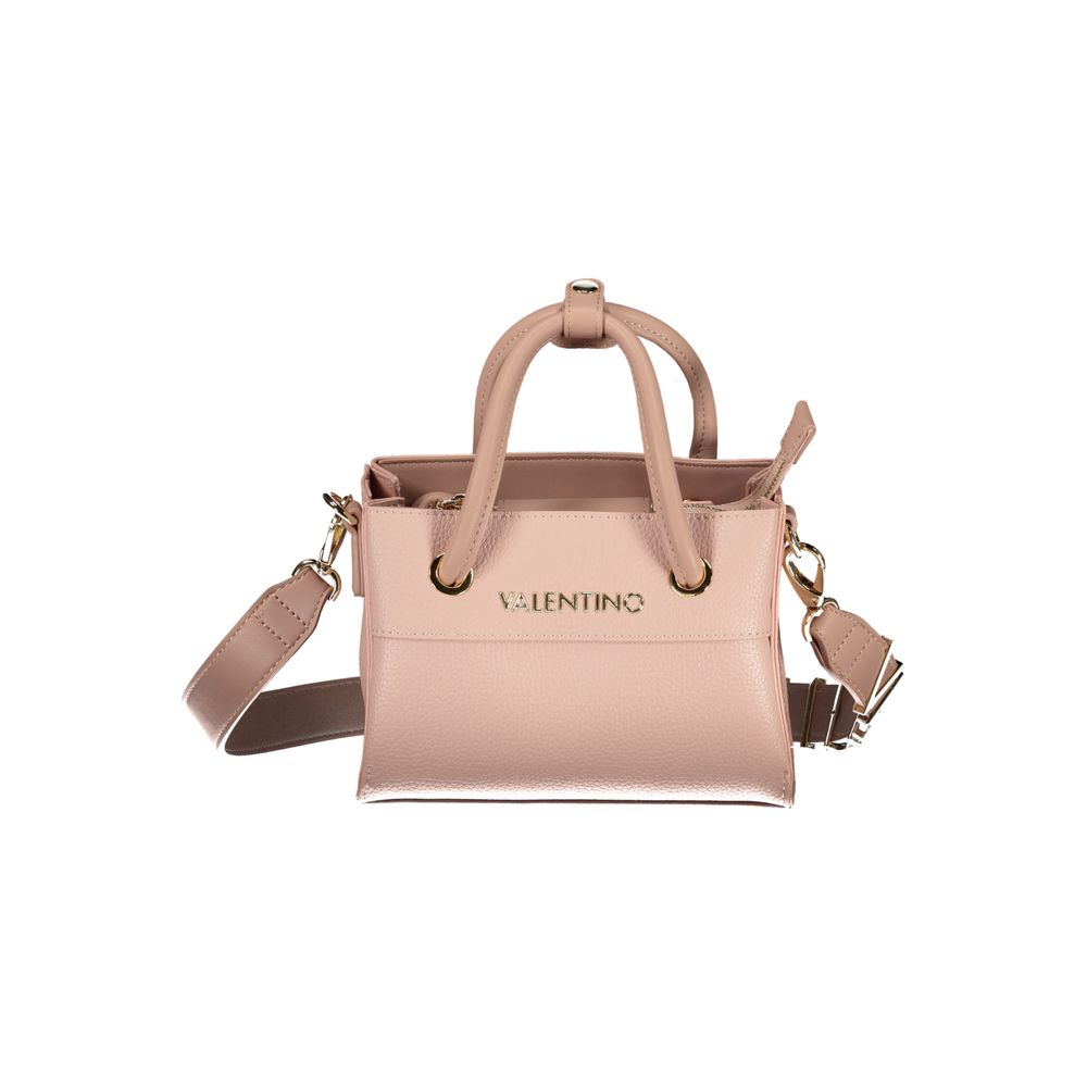 Mario Valentino Rosa Polyurethane Women Handbag | Regal Royce